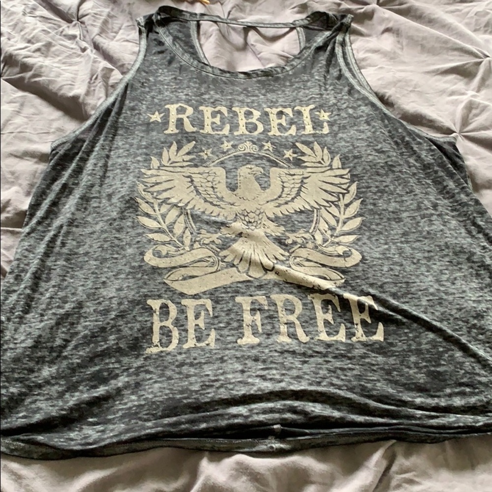 Graphic tank top